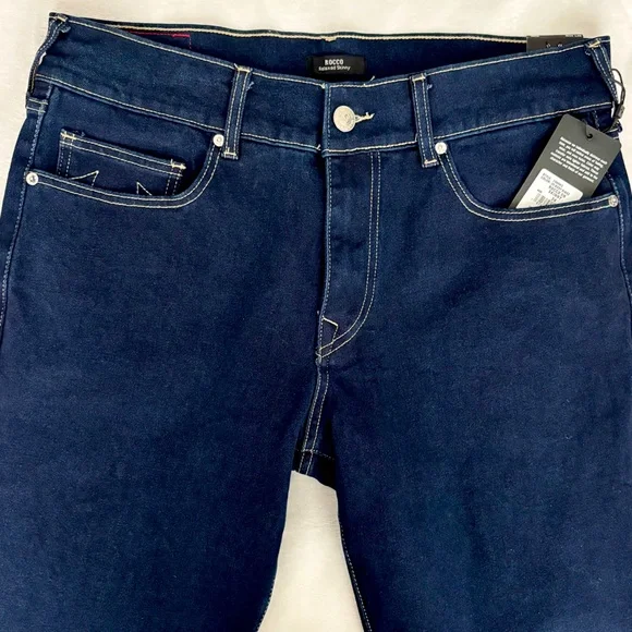 TRUE RELIGION Men's Rocco Single Needle Relaxed Skinny Jeans—NWT—34/32 - Picture 3 of 16